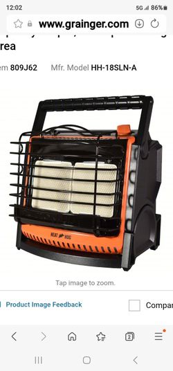HEAT HOG PROPANE PORTABLE HEATER NEW.