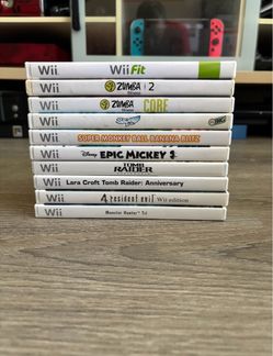 Nintendo Wii Games Bundle