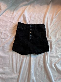 Aeropostale Premium Seriously Stretchy Super High-Rise Curvy Midi Shorts