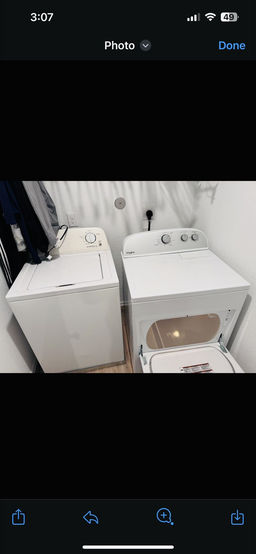 Washing Machine Gas Dryer 