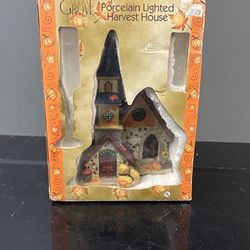 Grove Porcelain Lighted Harvest House