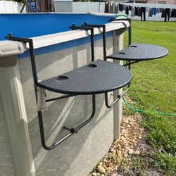 Two Tables For above ground pool