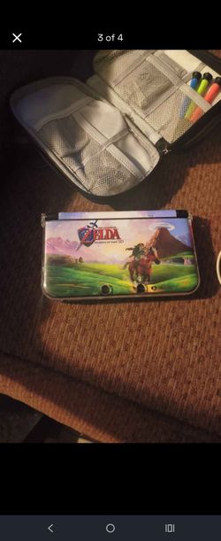 Nintendo 3DS XL Legend of Zelda Ocarina of Time Skin
