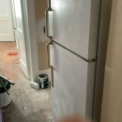 Refrigerator And Scrap Stove  (free)