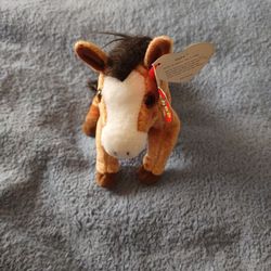 "Oats" Retired The Horse 71/2" Long Beanie Baby 