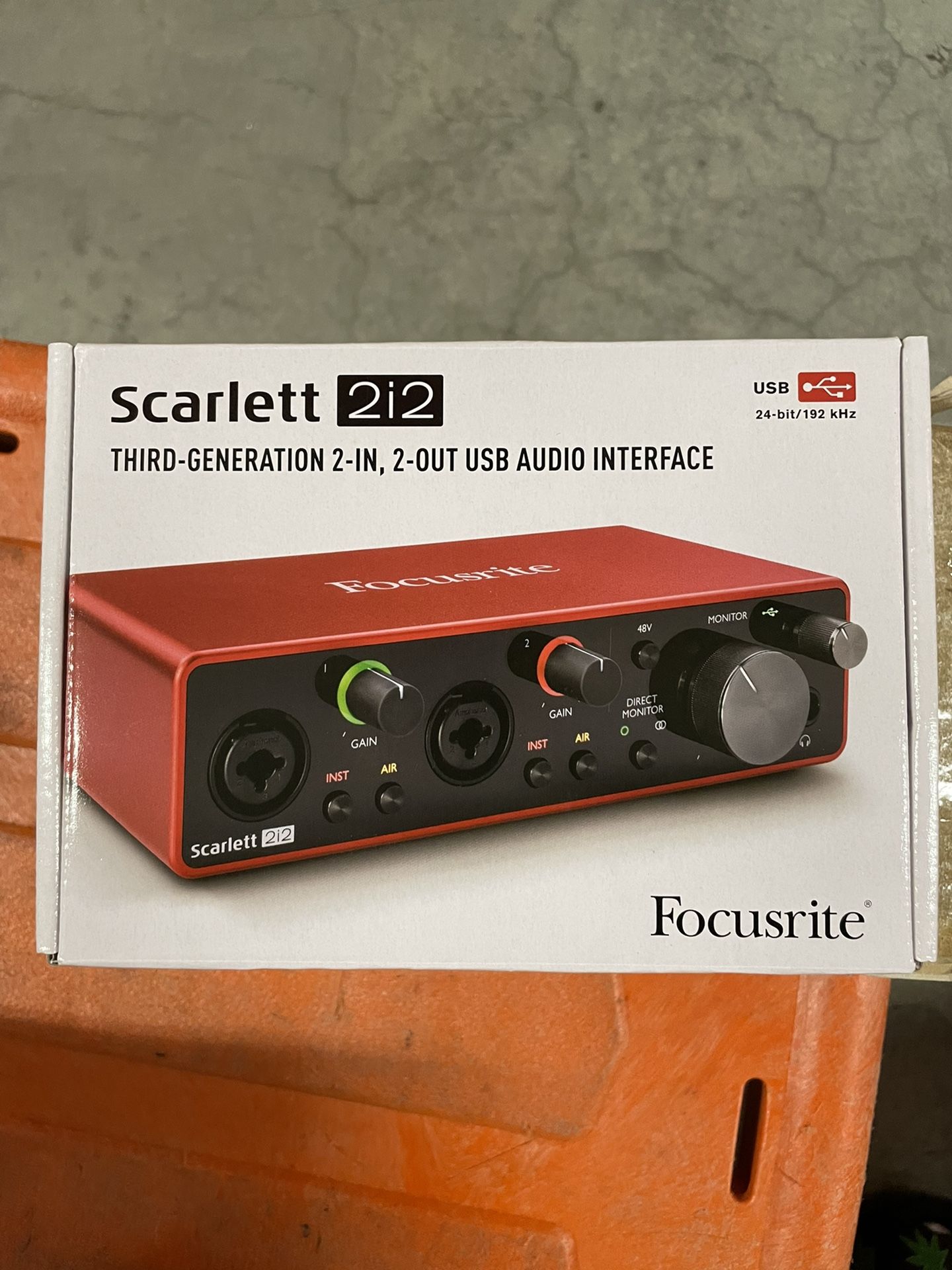 Scarlet 2i2 Focusrite Interface