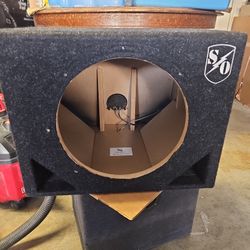 Sound Ordnance Bass Bunker Single 12" Ported  Subwoofer Box