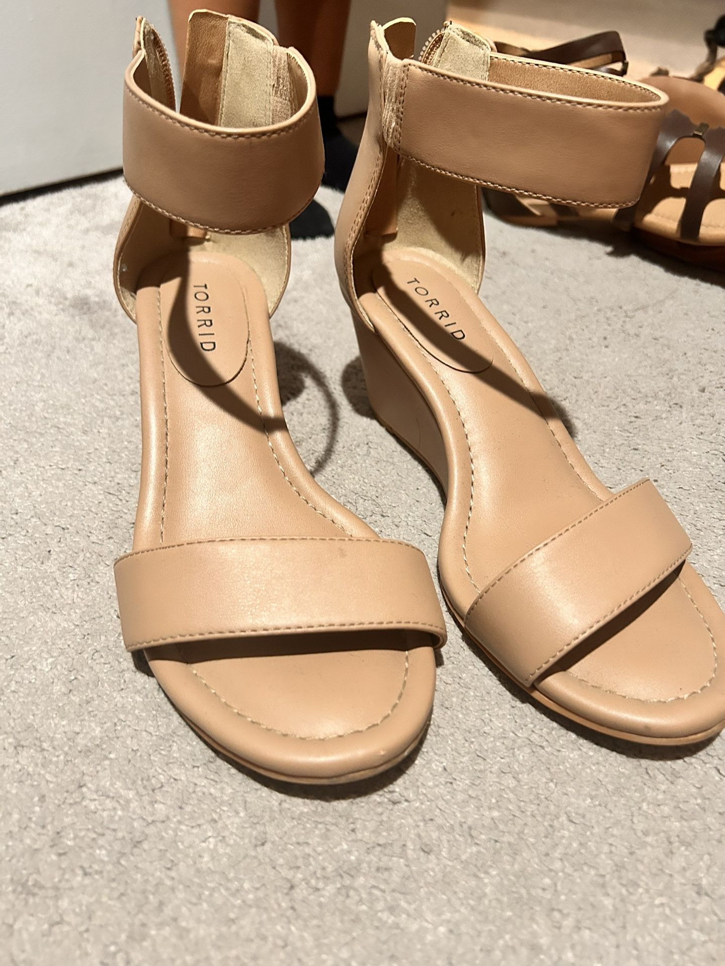 Torrid Wedges Size 7W 