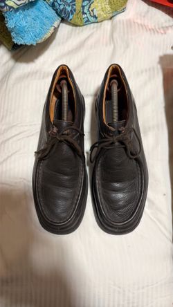 Clarks Amazonas Men’s Leather Shoes Size 9.5 Wide – Made in Brazil