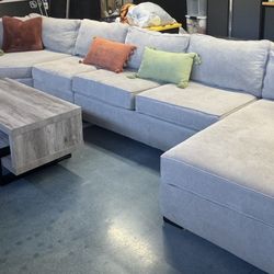 Giant Sectional Perfect For Kids And Pets!