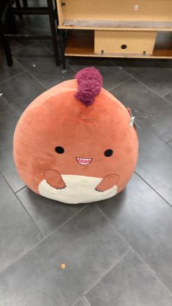 Squishmallow Large Orange Monster Plush
