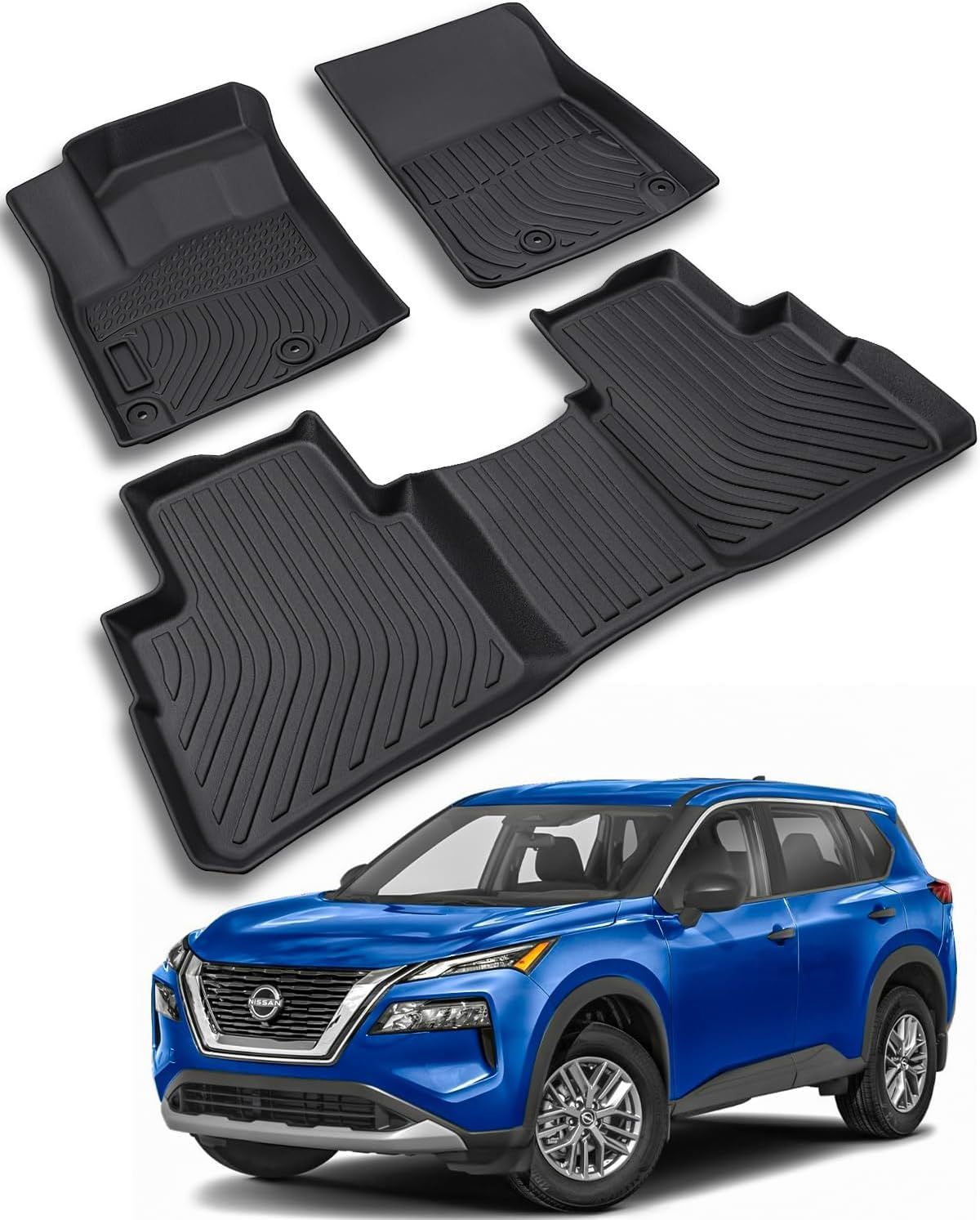 NEW Nissan Rogue All Weather Floor Mats 2021 2024 for Sale in Pearl