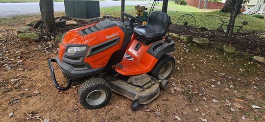 Husqvarna 54" riding lawn mower needs deck repair