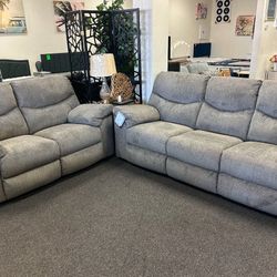 Ashley Reclining Sofa Set