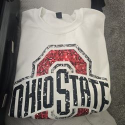 OSU Faux Sequined sweatshirt