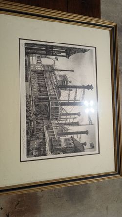 Framed Nautical Artwork by Alan Jay Gaines