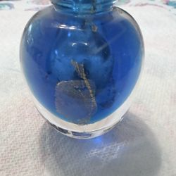 Robert Eickholt Art Glass Perfume Bottle - Signed - 1988