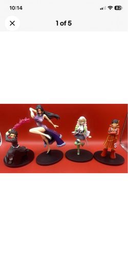 Bandai Spirits Figure Lot of (4) Loose Boa Hancock-Mitsuri-Tanjiro-Monkey Luffy