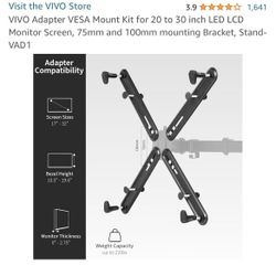 Monitor mount kit