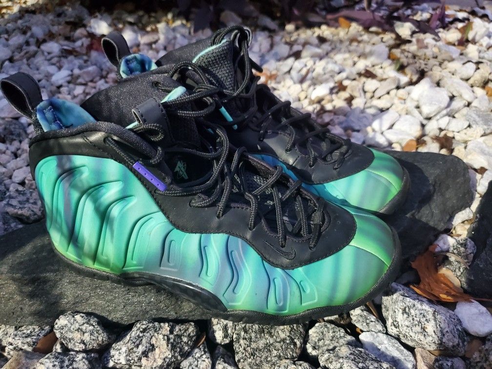 Nike Air Foamposite PRM All Star Northern Lights Sneaker/Shoes 6Y