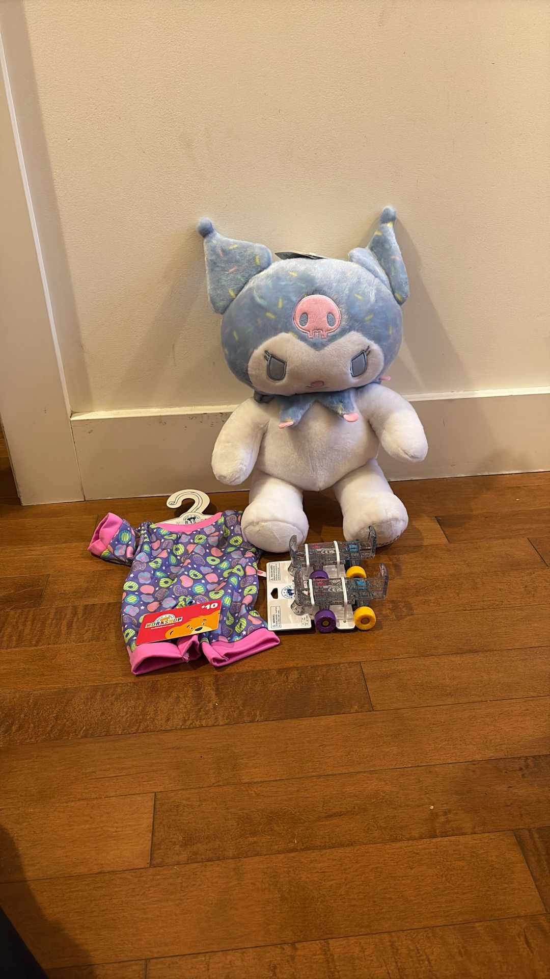 Sanrio® Hello Kitty® and Friends Cupcake Kuromi™ Plush + Accessories 