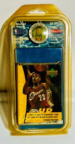 2004–05 Upper Deck Basketball Retail Pack featuring LeBron James