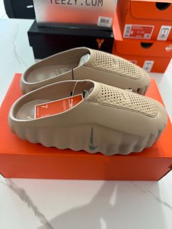 Nike Mind 001 Slide Rattan Men Size 7 Men 8.5 Women