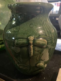 Small Dragonfly Vase