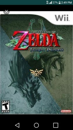 Legend of zelda Twilight Princess nintendo Wii
