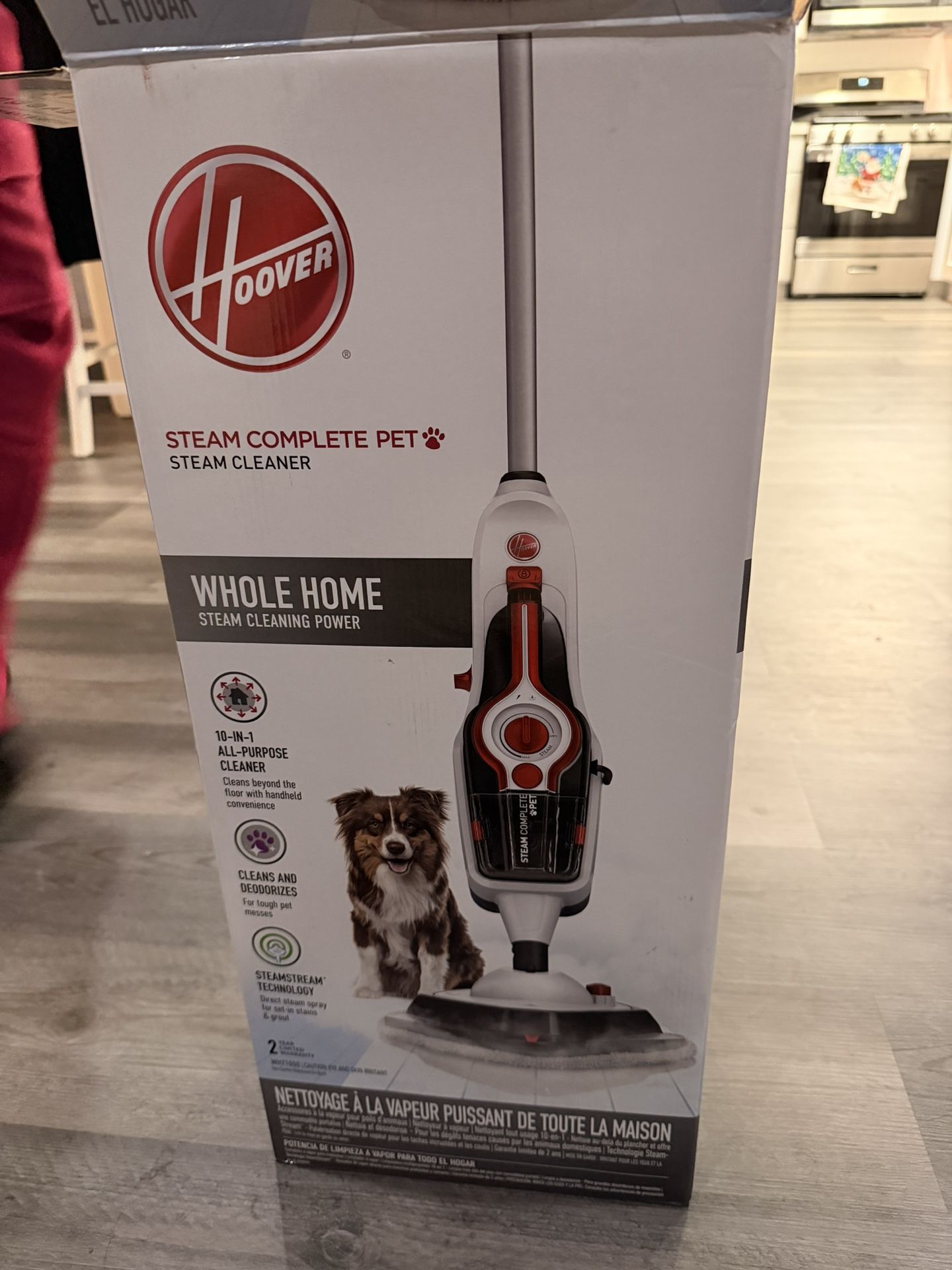 Hoover Steam Complete Pet Steam Cleaner 