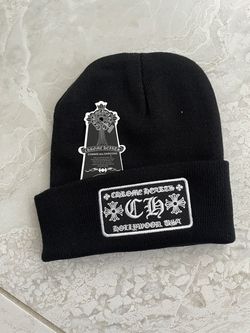 Chrome Hearts x Comme des Garçons Black Beanie
