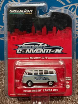 GreenLight Volkswagen Samba Bus – Mexico City Diecast Convention Limited Edition