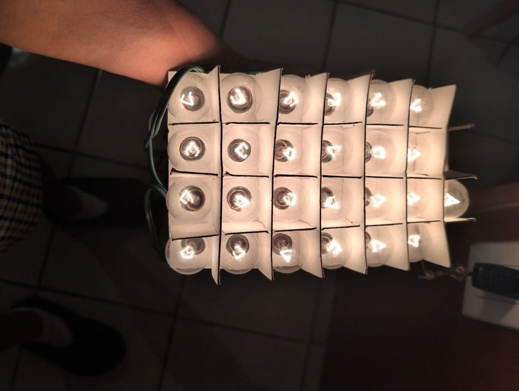 Indoor/Outdoor Light Set 25 G30 Transparent New In Box Make Offer 