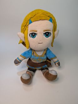 The Legend of Zelda Breath of the Wild Zelda S / Stuffed Toy Plush Doll Japan