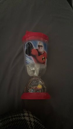 Disney Incredibles collectible cups.