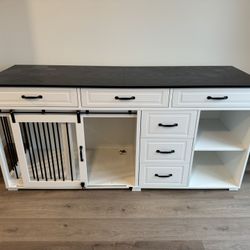 Dog Crate Entertainment Furniture 