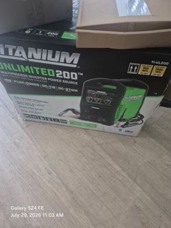 Welding machine titanium 200