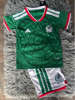 Mexico kids soccer jersey
