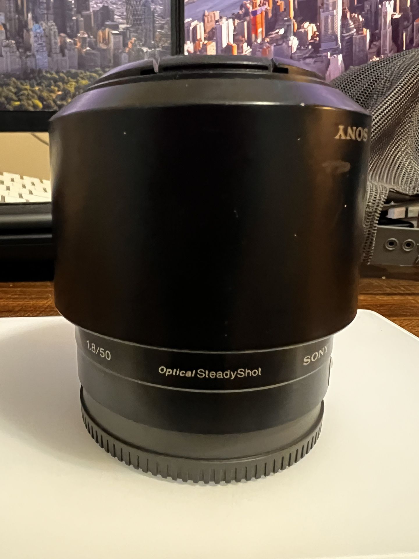 πΈ Sony E-Mount 50mm f/1.8 OSS Prime Lens β MINT Condition! π₯