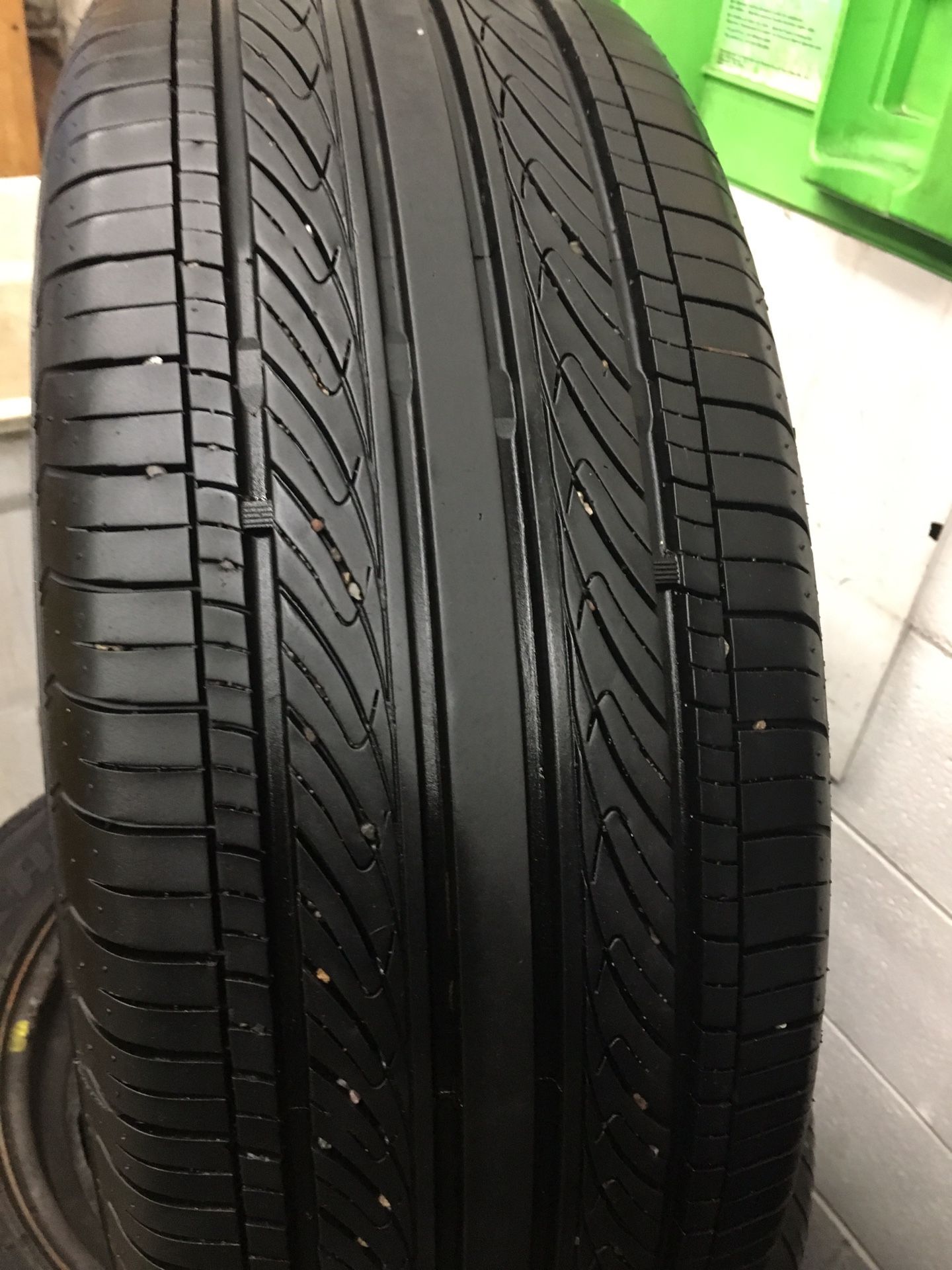 USED WHEELS AND TIRES 17 INCH (5x114.3) TIRE 225/55/17 FOR SALE 350