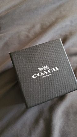 Coach watch and bangle
