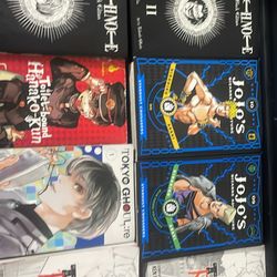 manga/anime books