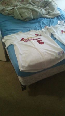 2 Albert pujols jerseys
