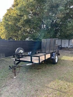 2022 triple crown utility trailer 5x10