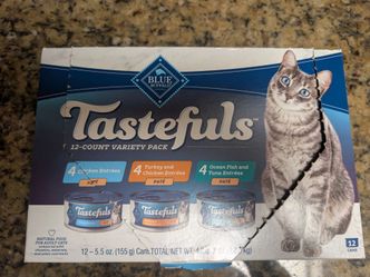 Blue Buffalo Tastefuls Pate Flavor Variety (11 cans)