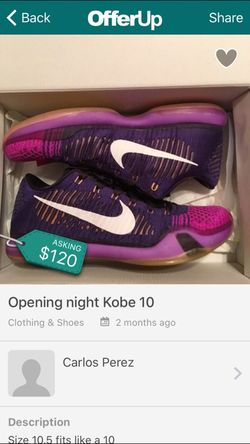 Kobe 10 opening night