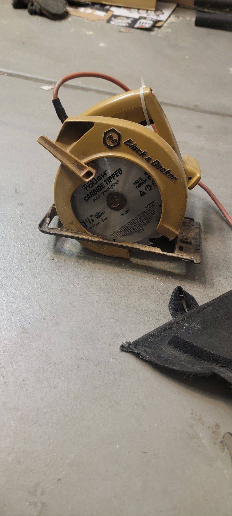 Black & Decker 7 1/4 saw