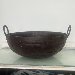 Restoration Hardware Large Iron Bowl