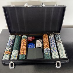 Poker Chip Set with Case