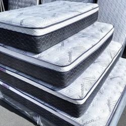 Brand new ,E King,Cal King,Queen,Full And Twin Size Pillow Top Mattress And Box Spring,Prices Are Between $160-$350